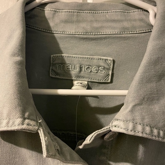MAURICES denim jacket- 2X NWT - Picture 3 of 9